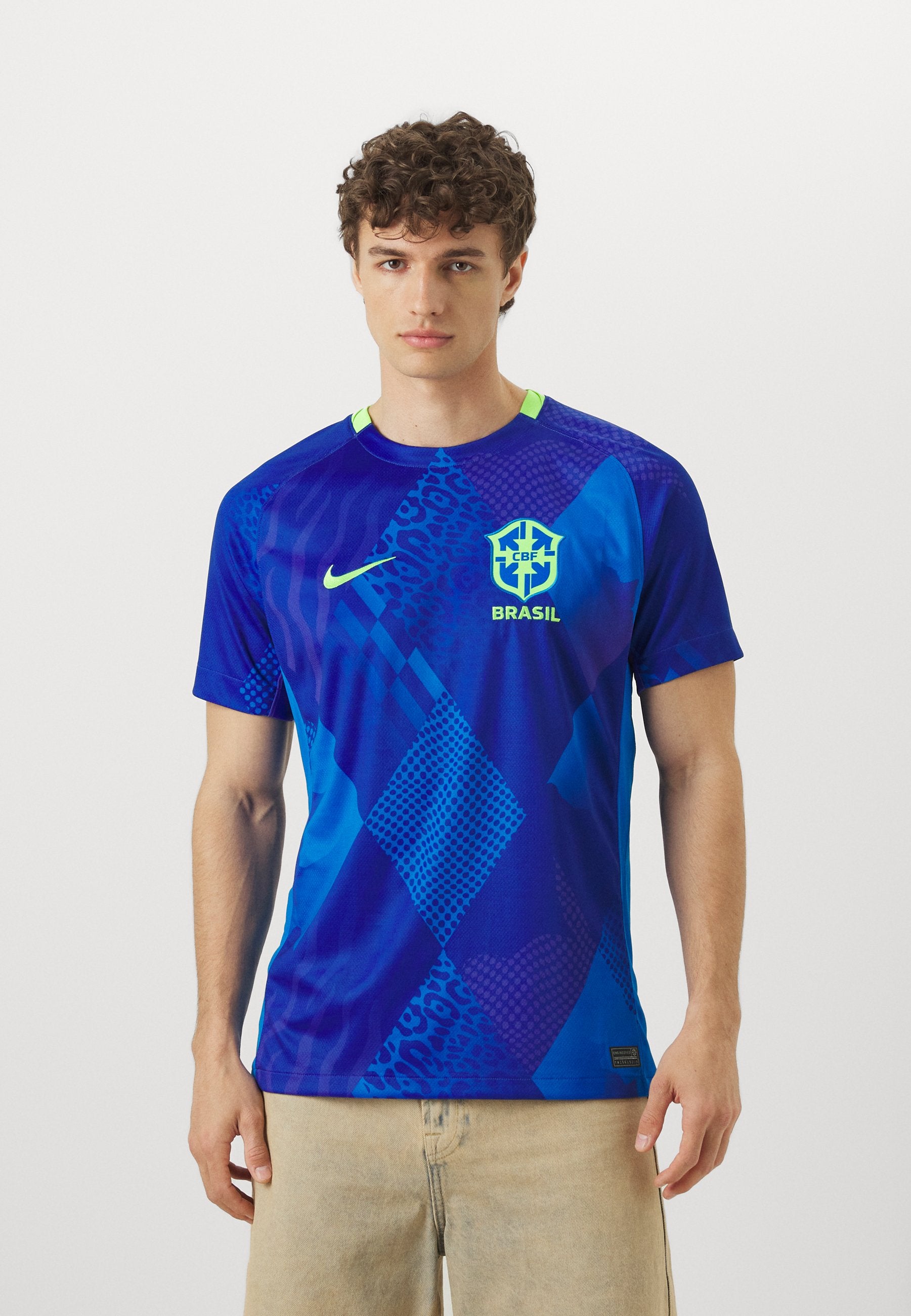 BRASIL CBF STADIUM JERSEY SHORT
SLEEVES AWAY - Maillot de foot
