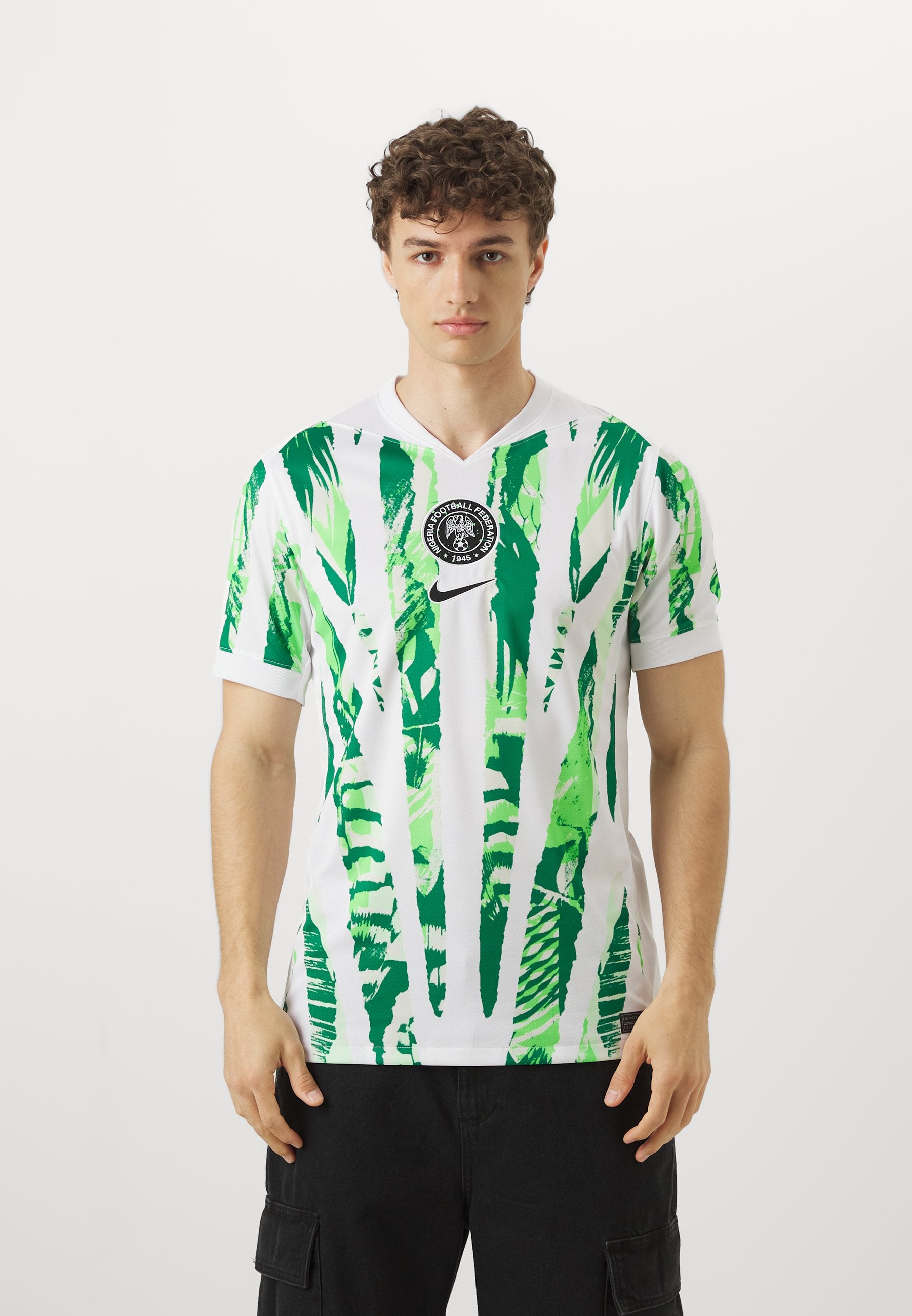 NIGERIA NFF NIKE DF STADIUM JERSEY SHORT SLEEVES AWAY - Article de supporter d'équipe nationale