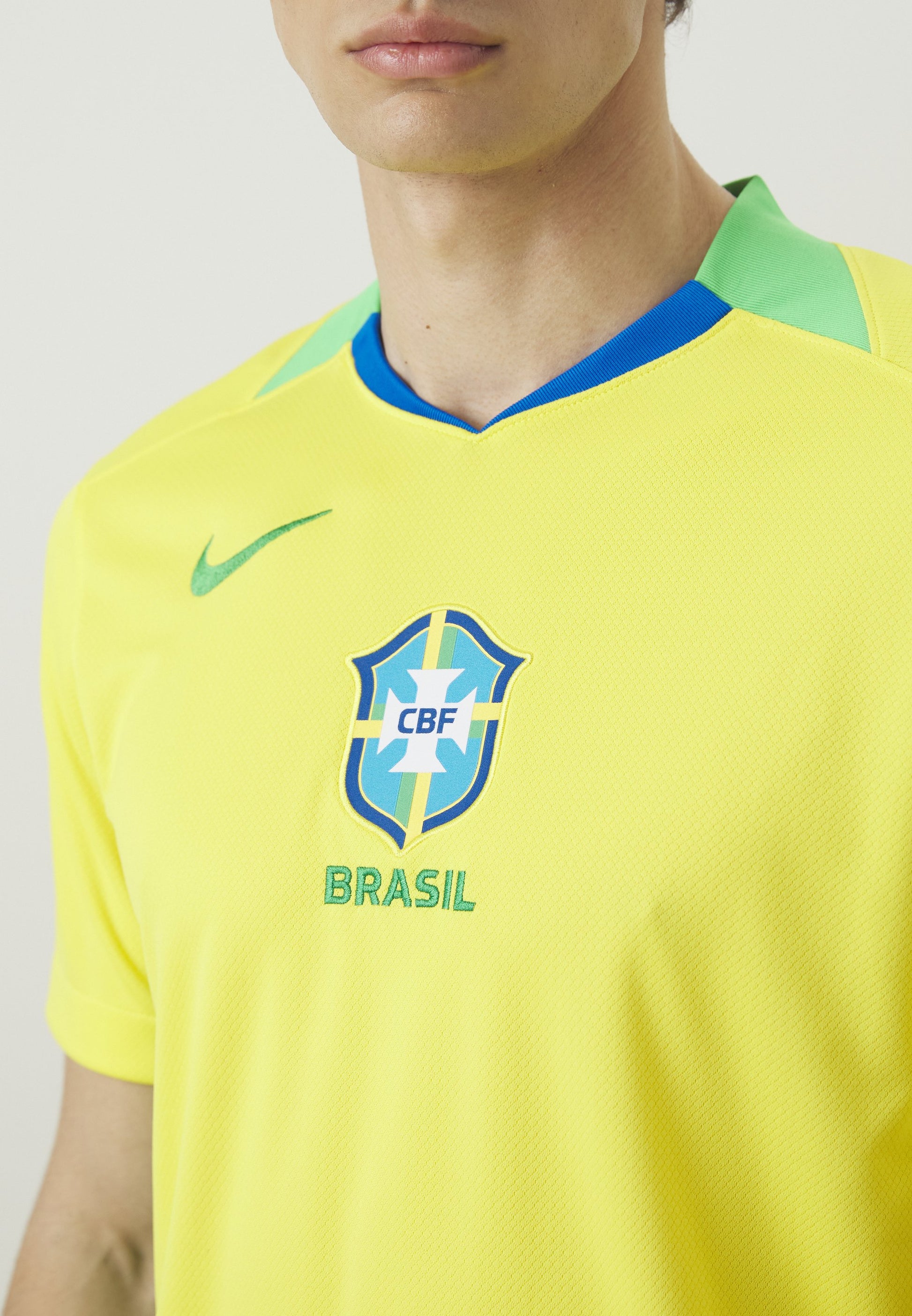 BRASIL CBF NIKE DF STADIUM SHORT
SLEEVES HOME - T-shirt de sport