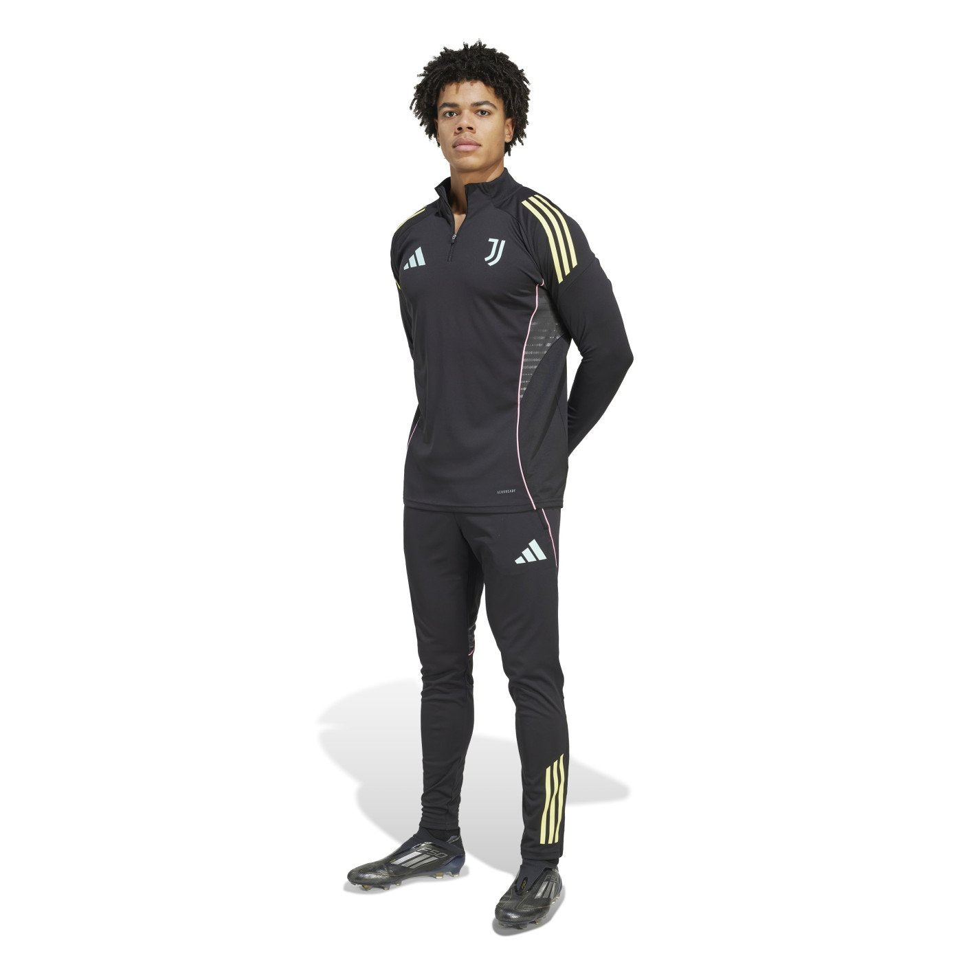 Juventus Survêtement 1/4-Zip 2025-2026 Noir
