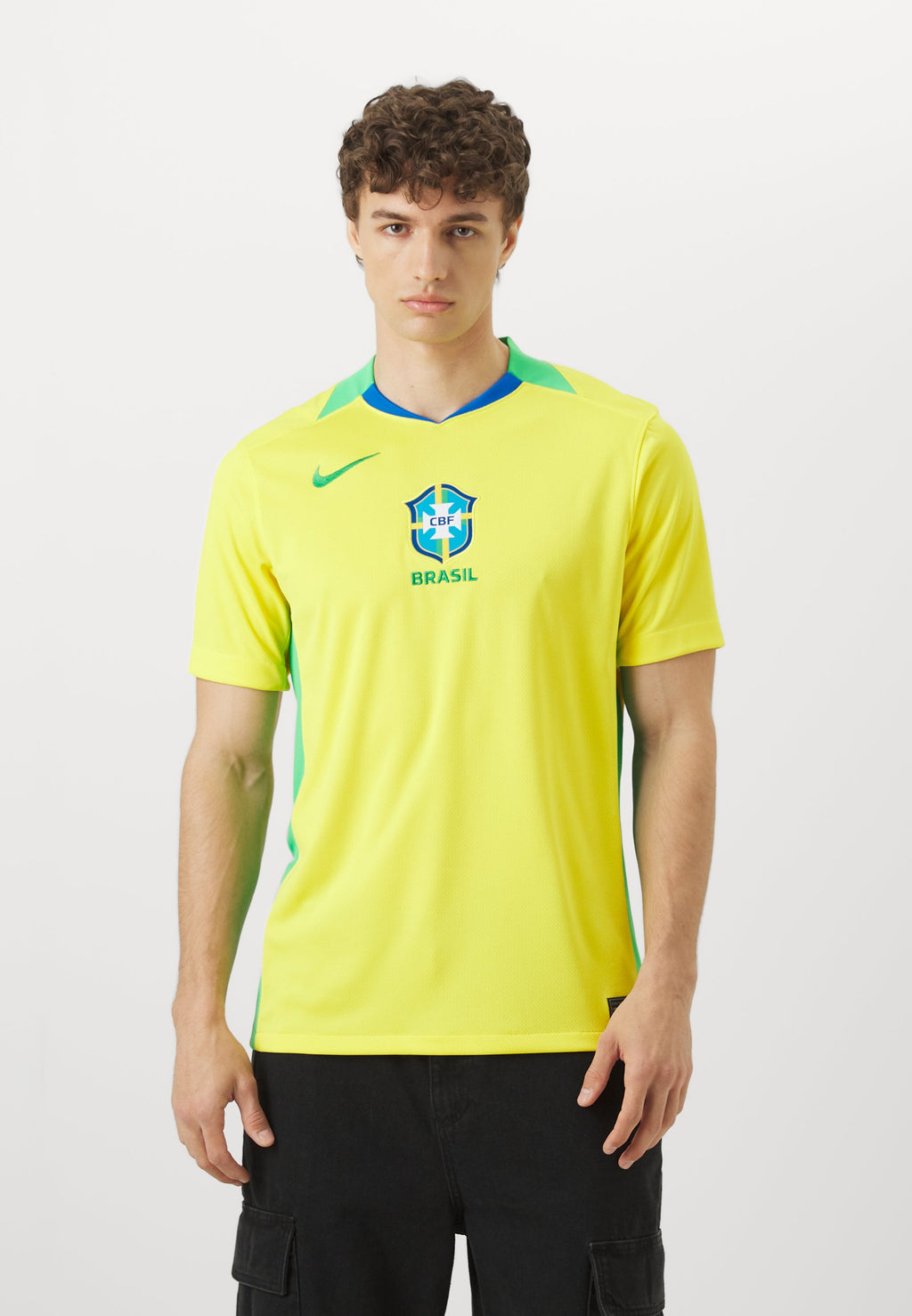 BRASIL CBF NIKE DF STADIUM SHORT
SLEEVES HOME - T-shirt de sport