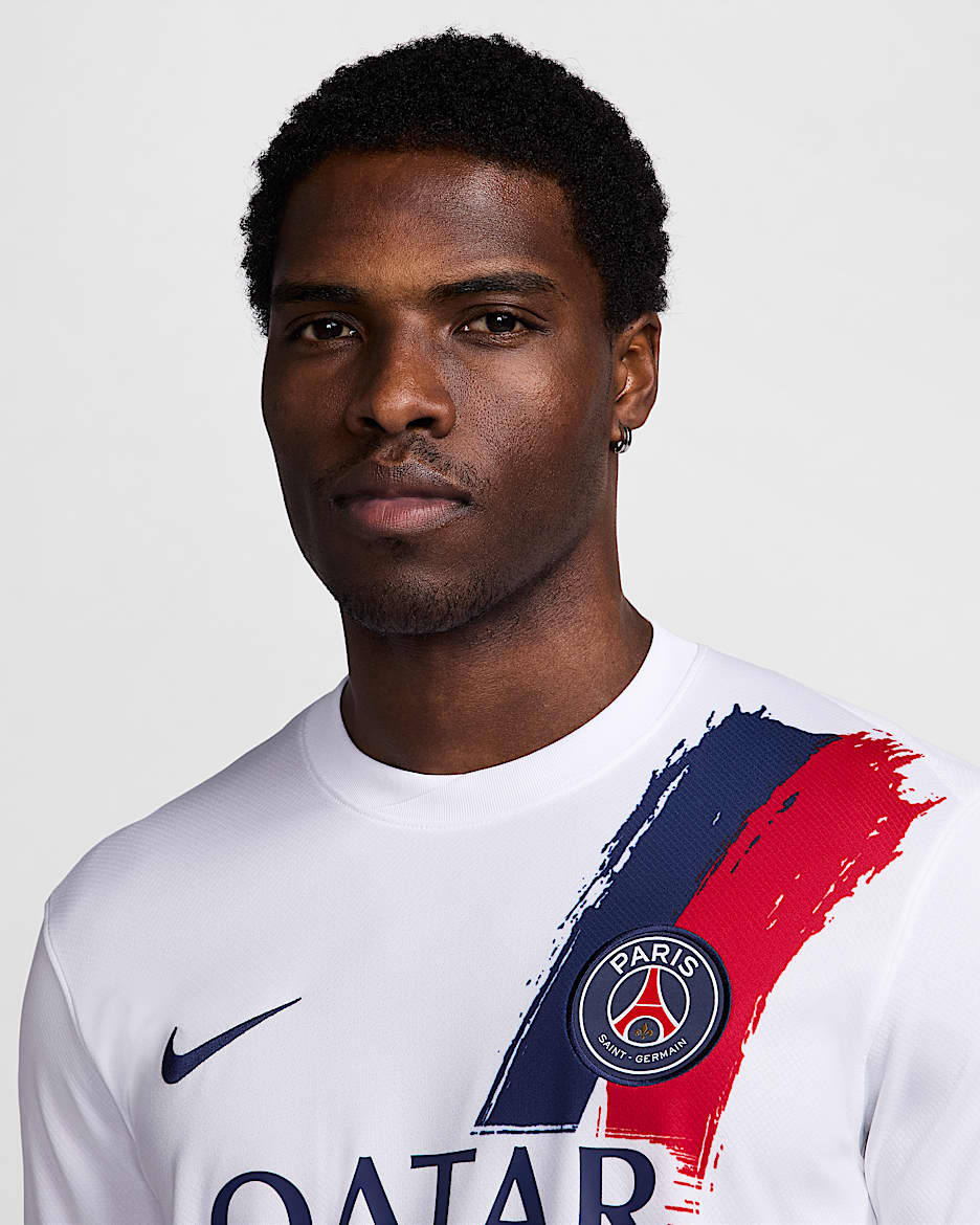 MAILLOT PSG EXTÉRIEUR 2025/2026 - BLANC/BLEU/ROUGE